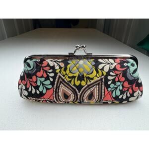 Vera Bradley Slim Wallet Paisley and Floral Colorful